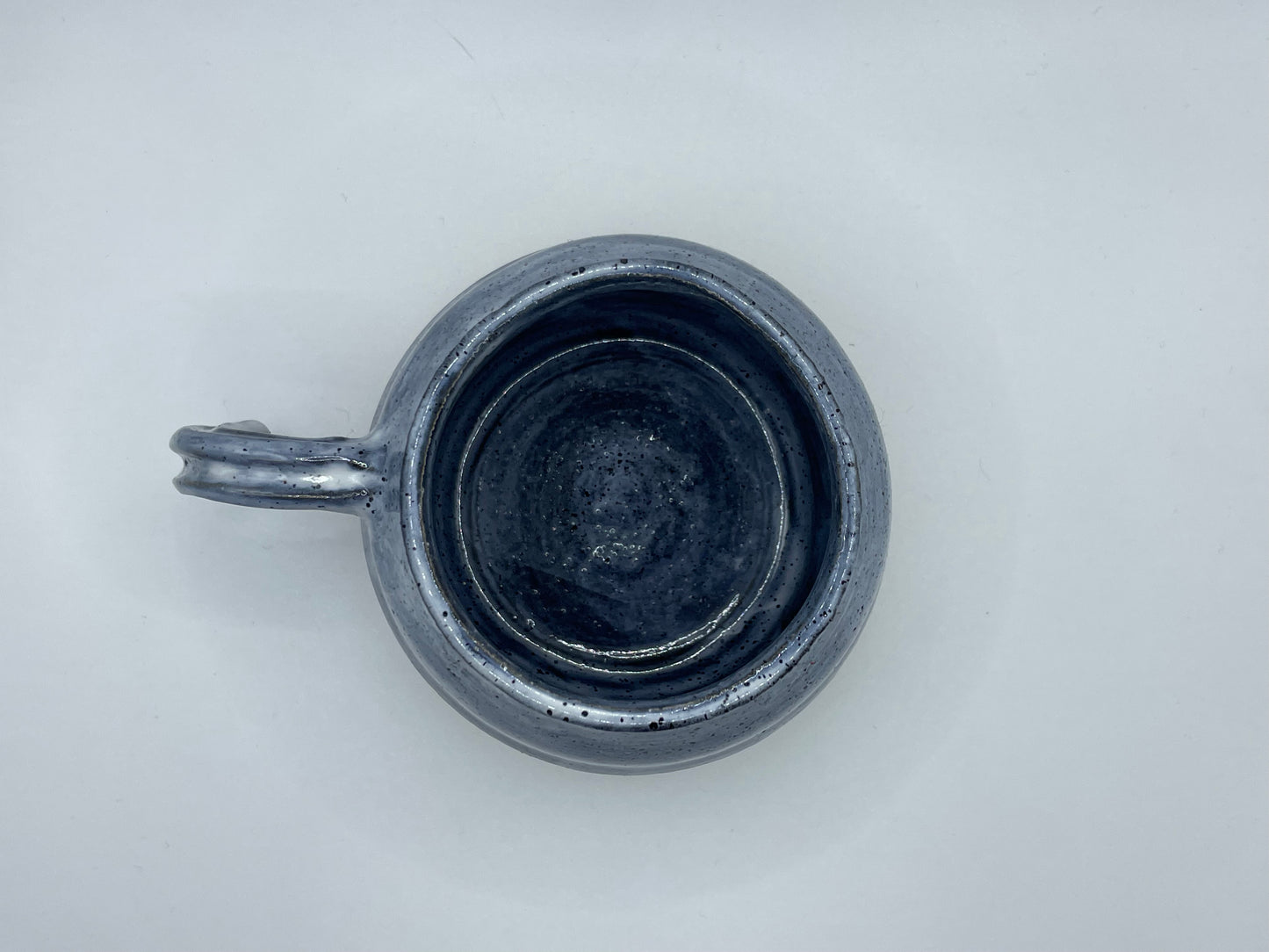 White Black Curved Handle