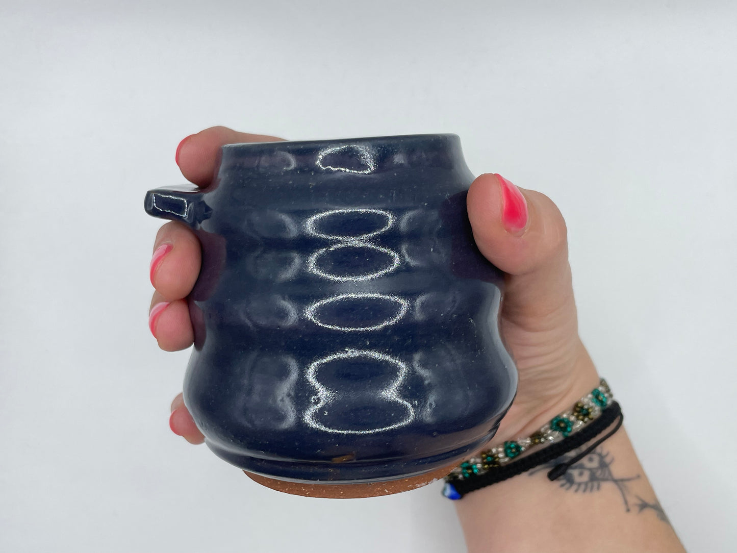 Black Violet Flat Handle
