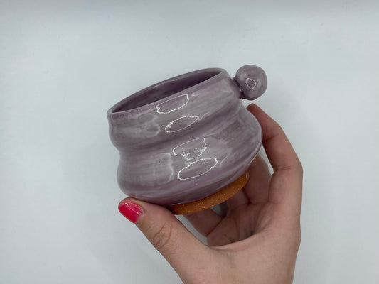 Violet Ball Handle