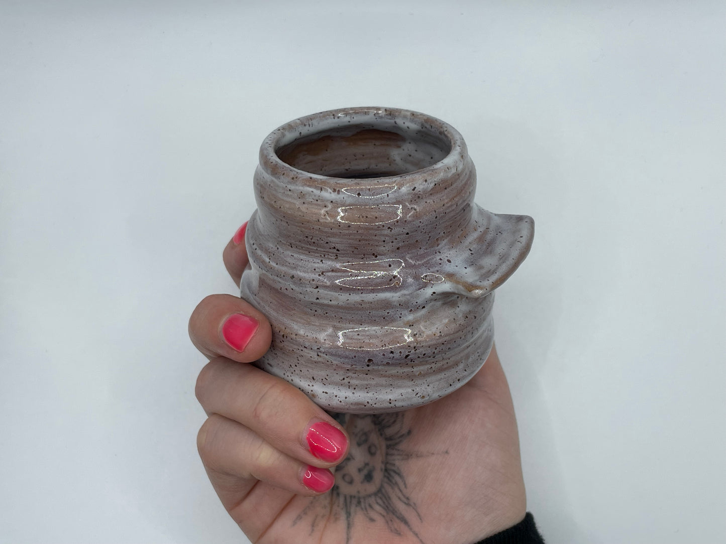 Violet Flat Handle