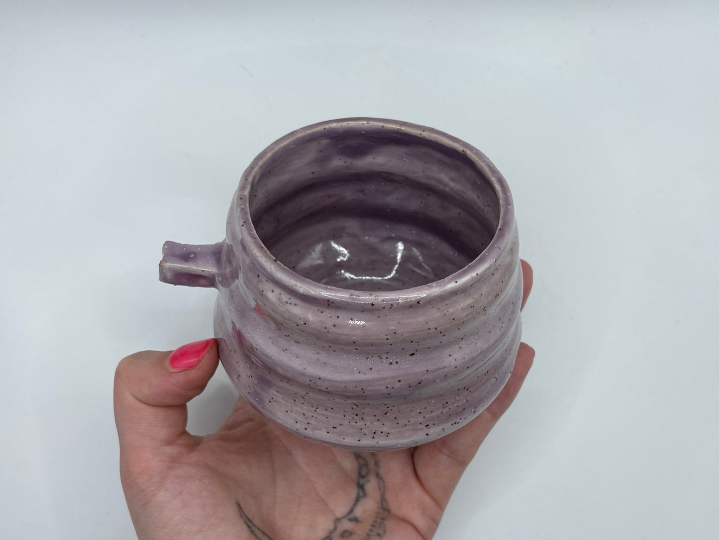 Violet Small Square Handle Wide
