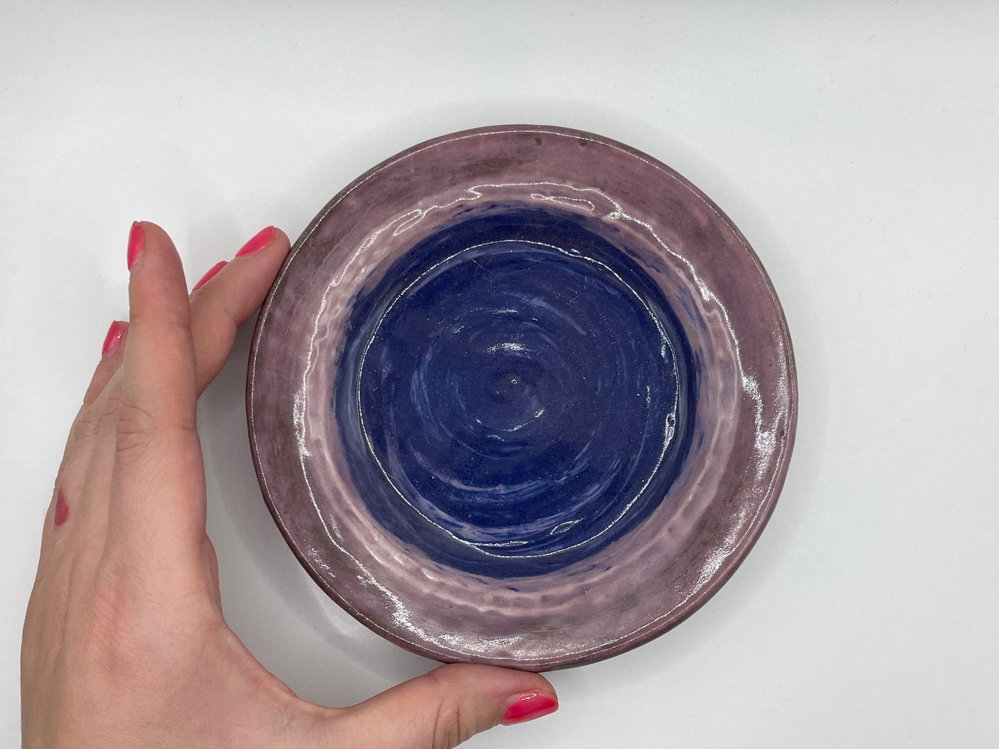 Purple Blue Experimental Plate