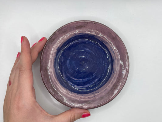Purple Blue Experimental Plate